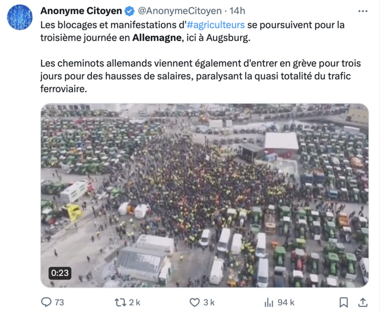 Blocus Allemagne agriculteurs